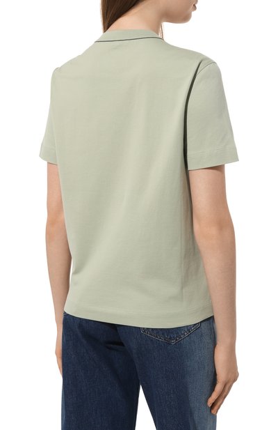 Хлопковая футболка BRUNELLO CUCINELLI, арт. M0T81BI100, фото 4