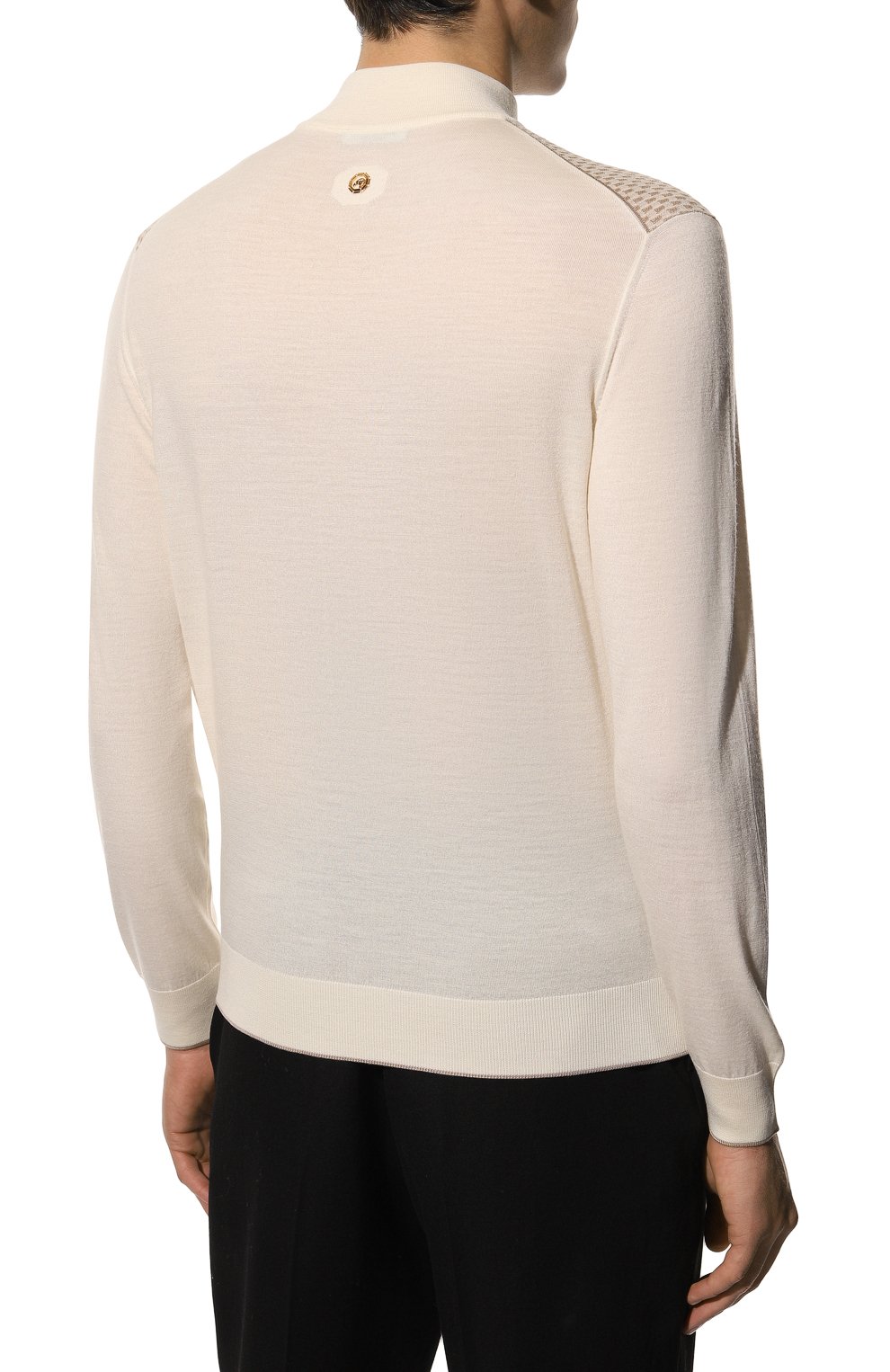 Водолазка из шерсти и шелка STEFANO RICCI, арт. K606310L10/F22463, фото 4