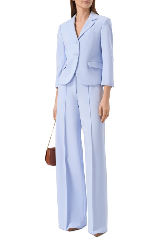 Жакет из вискозы Dorothee Schumacher 448032 Голубой  448032 Фото 2