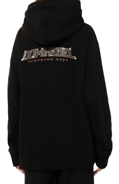Хлопковое худи DOMREBEL, арт. PUNCHLINE/H00DIE, фото 4