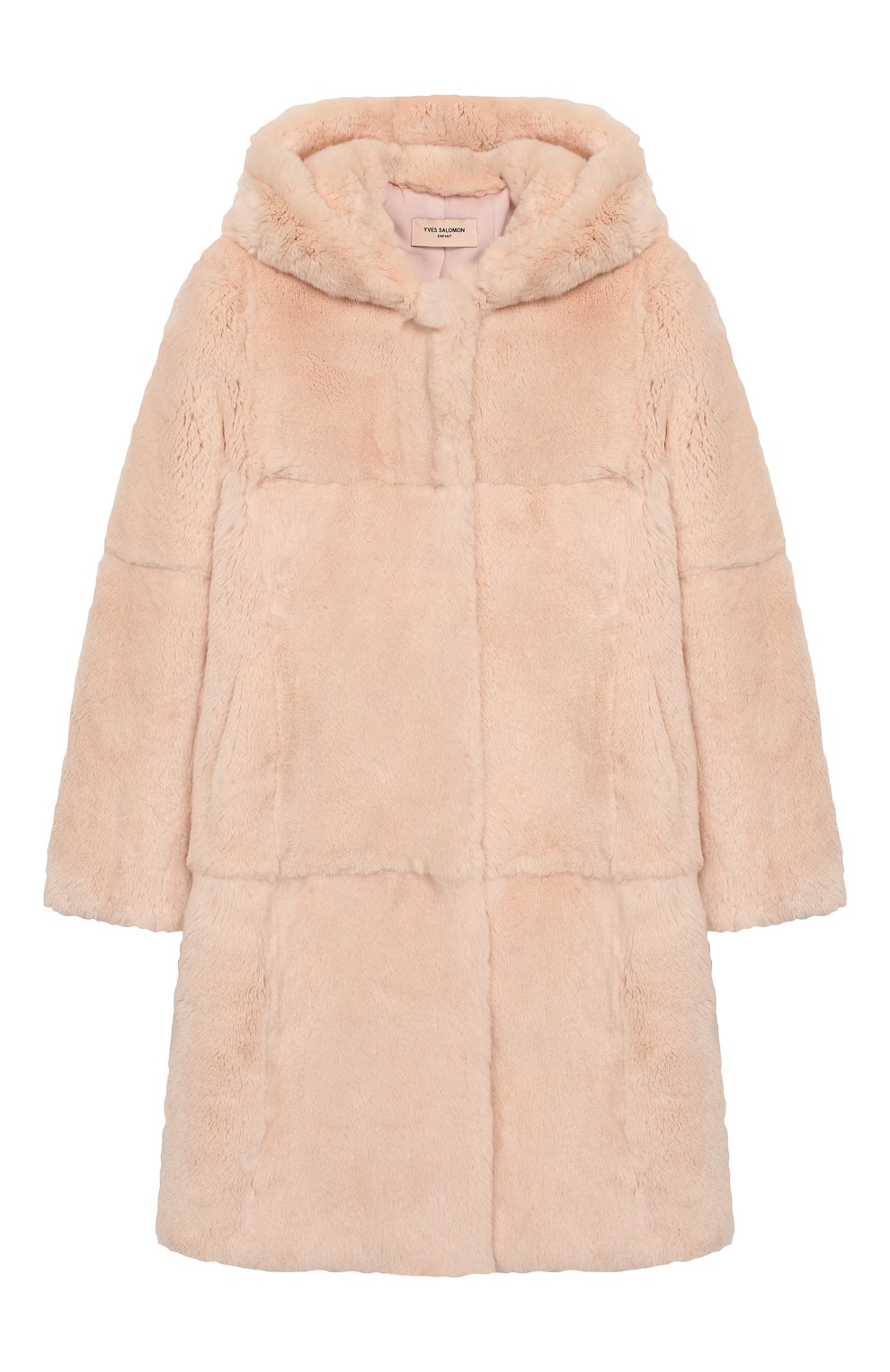 Шуба из кролика YVES SALOMON ENFANT, арт. 20WEM904XXREXX/12-14, фото 1