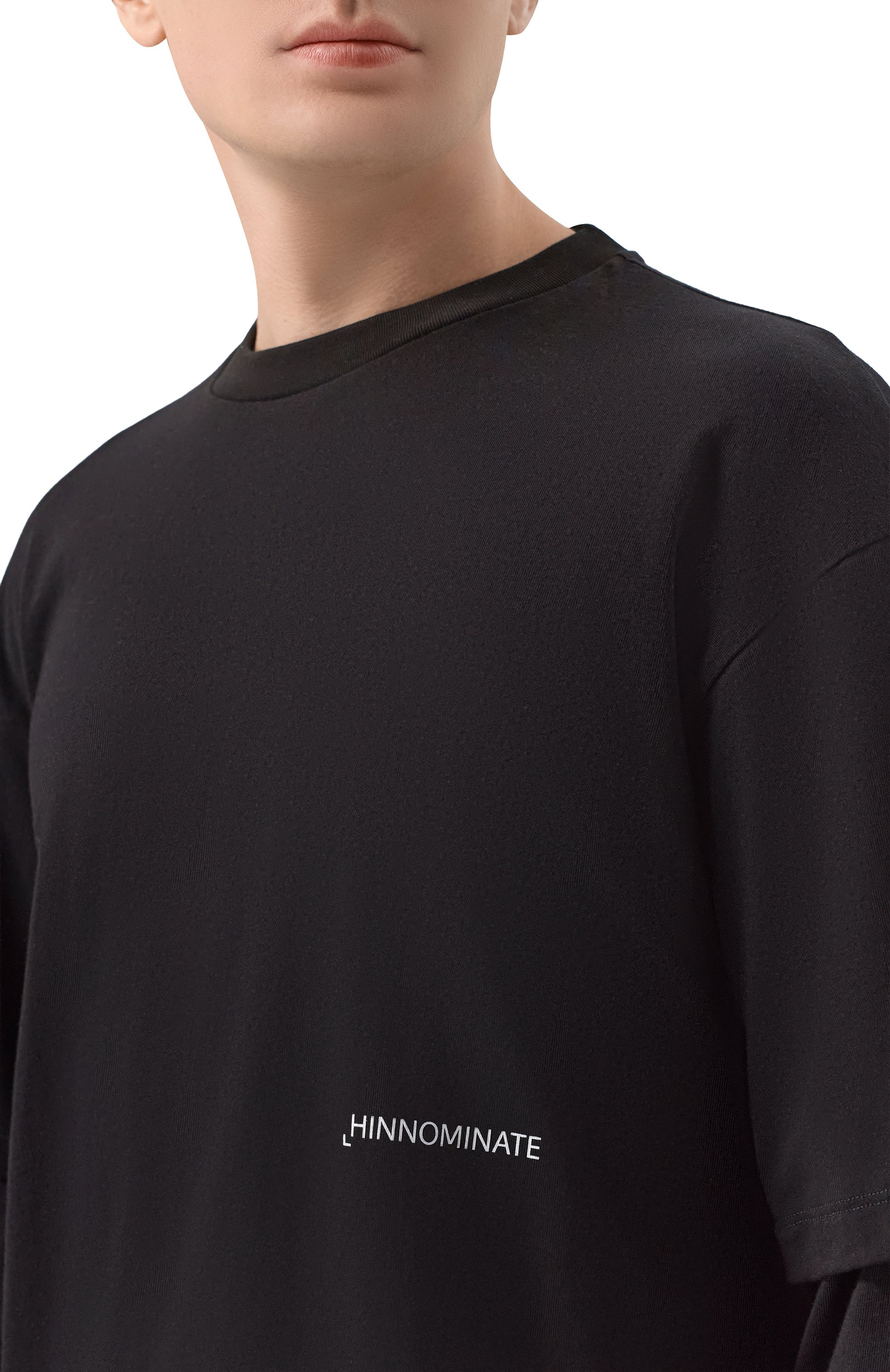 Хлопковый лонгслив HINNOMINATE, арт. HMABM01575, фото 5