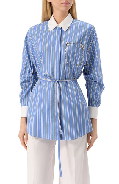 Хлопковая рубашка LIU JO, арт. WA5011T4883, фото 3