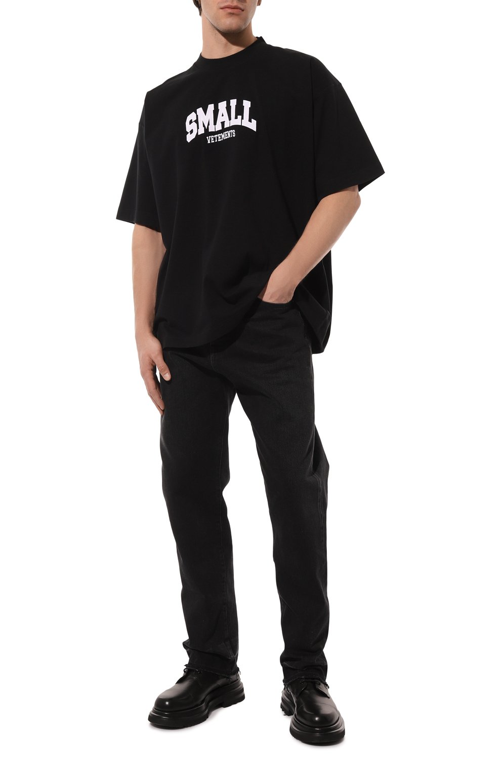 Хлопковая футболка VETEMENTS, арт. UE63TR800B, фото 6