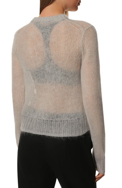 Свитер ACNE STUDIOS серого цвета по цене 24350 руб., арт. A60348, фото 4 Свитер ACNE STUDIOS, арт. A60348, фото 4