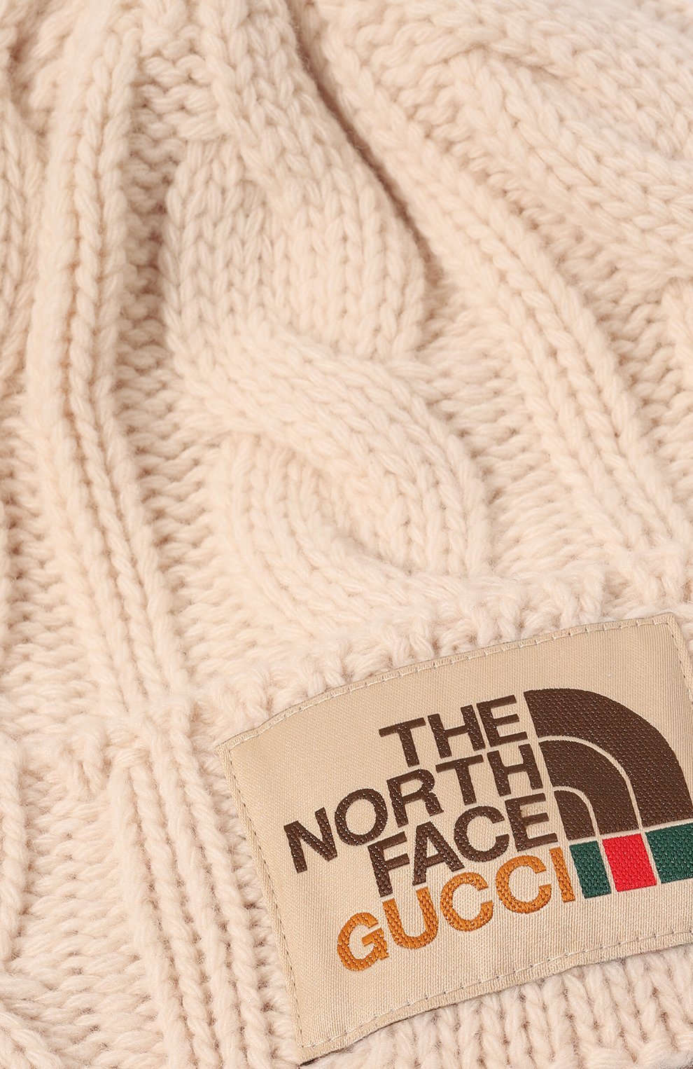 Шерстяная шапка the north face x gucci GUCCI, арт. 653564 4G200, фото 3