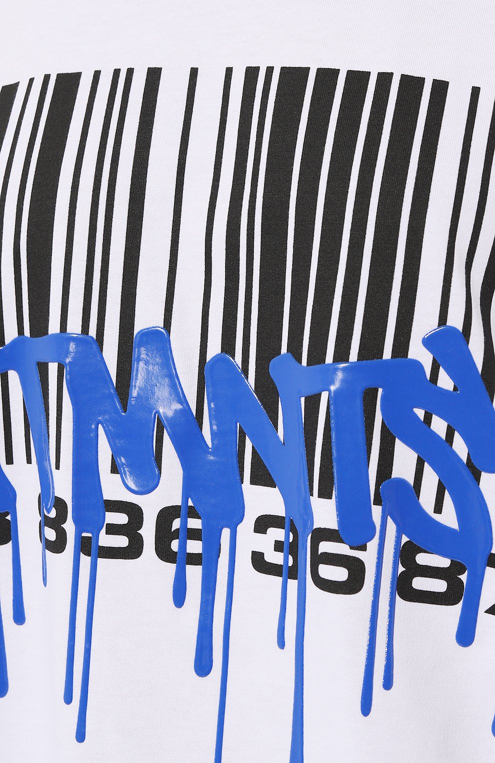 Хлопковая футболка VTMNTS, арт. VL18TR400W, фото 8