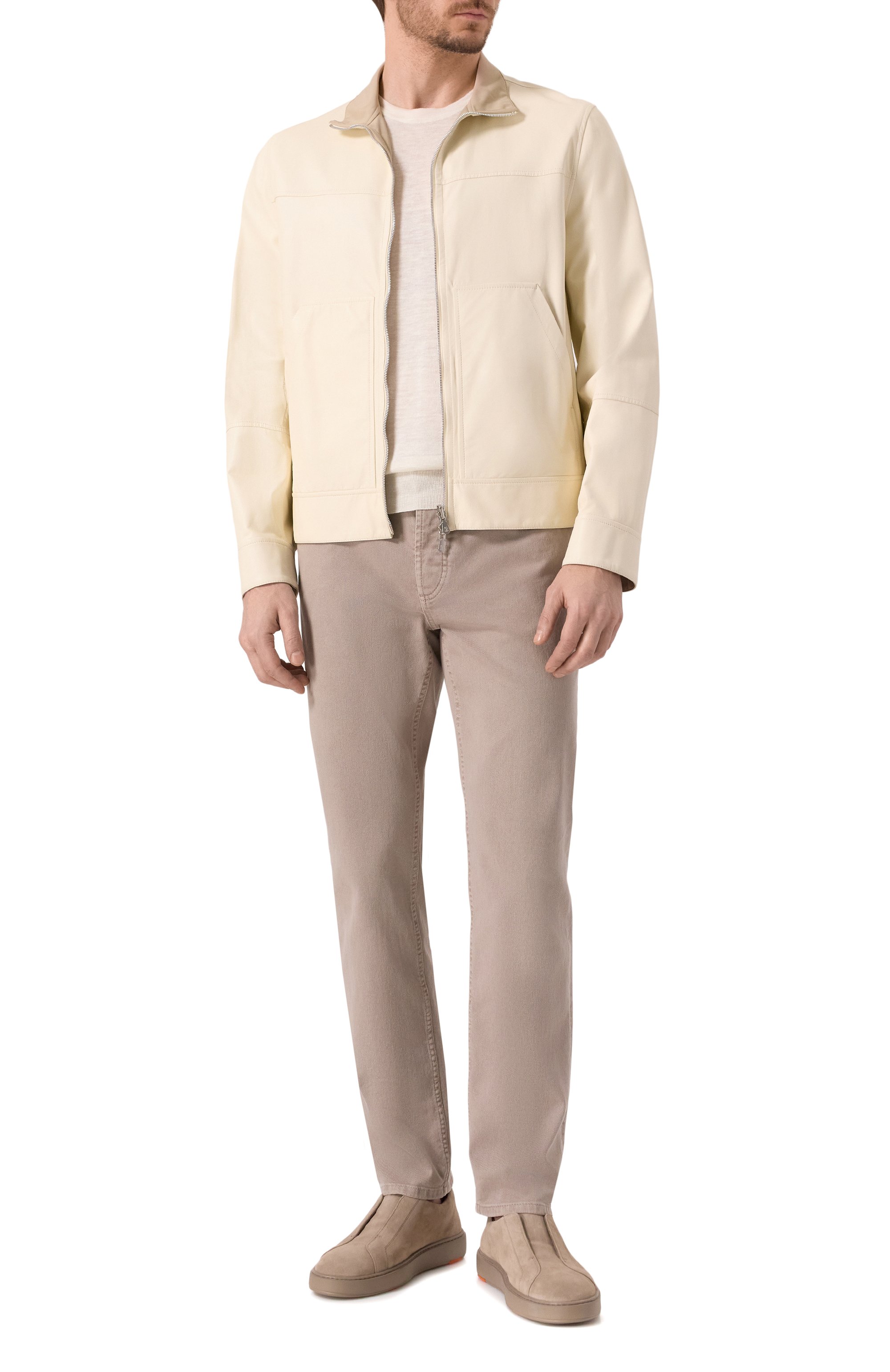 Двусторонняя кожаная куртка BRUNELLO CUCINELLI, арт. MPFLY2036, фото 2