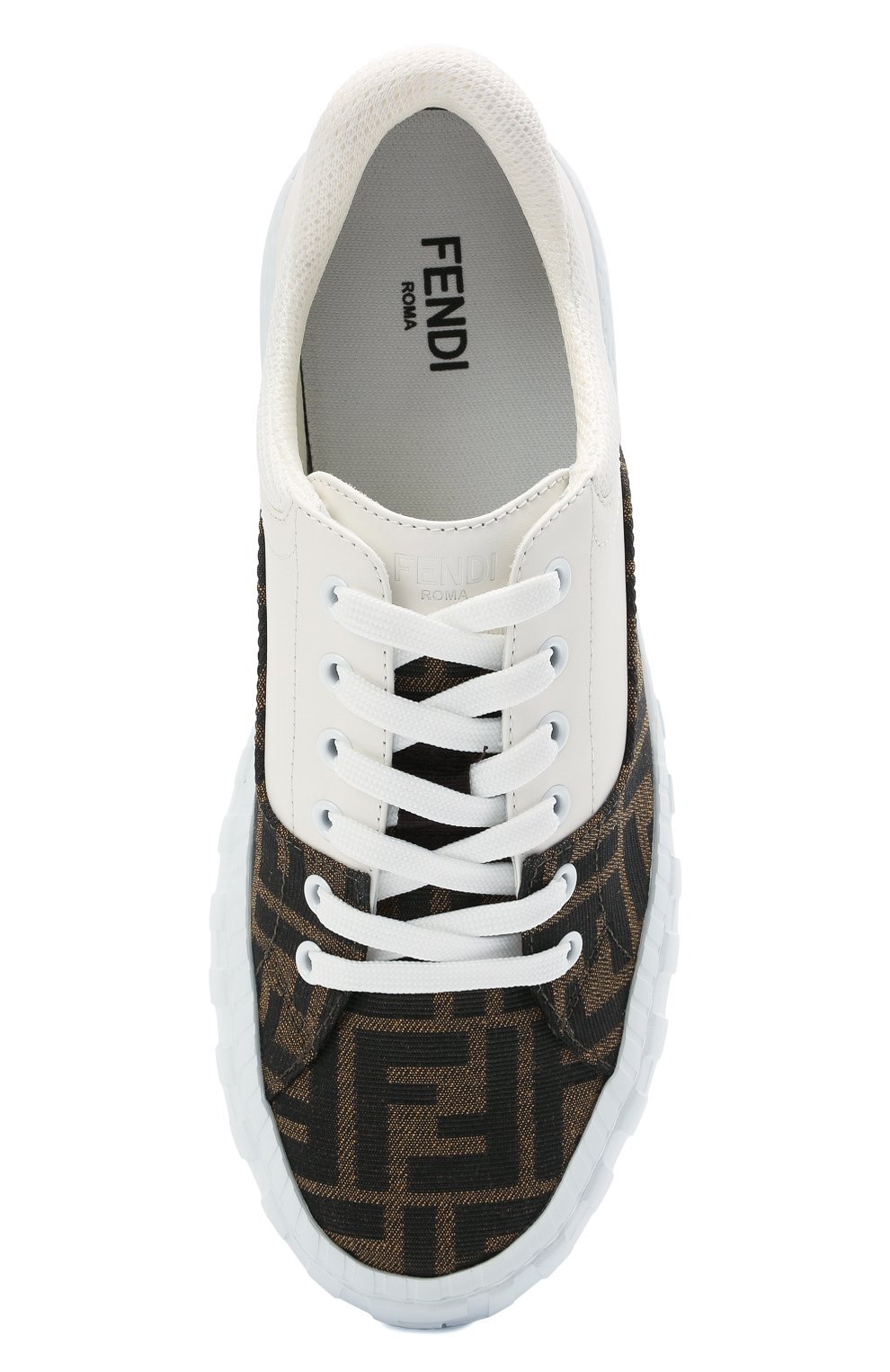 Комбинированные кеды FENDI, арт. 8E8109 AF5C, фото 5