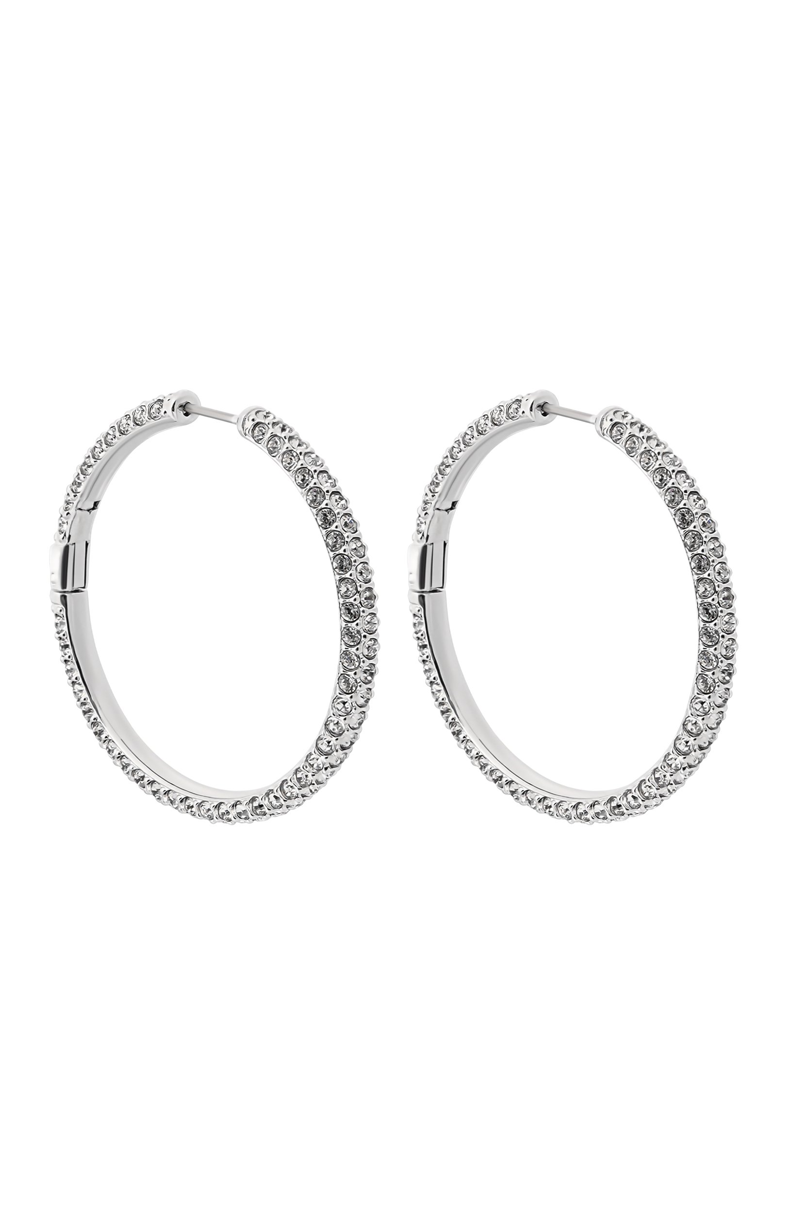 Серьги dextera SWAROVSKI серебряного цвета по цене 19850 руб., арт. 5754156, фото 3 Серьги dextera SWAROVSKI, арт. 5754156, фото 3