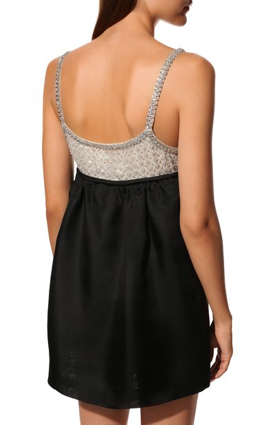 Шелковое платье MIU MIU, арт. MF4181-1Z8B-F0002, фото 4