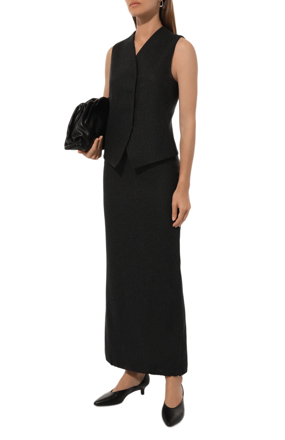 Юбка из шерсти и кашемира GIORGIO ARMANI, арт. GW000194/TE10537, фото 2