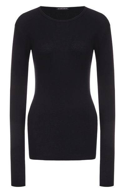 Женский хлопковый лонгслив ANN DEMEULEMEESTER, арт. B0011488/FA659
