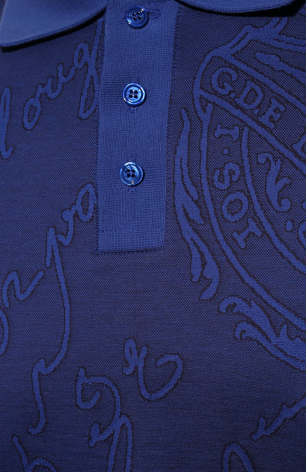 Хлопковое поло BERLUTI, арт. R22JPS56-003, фото 5