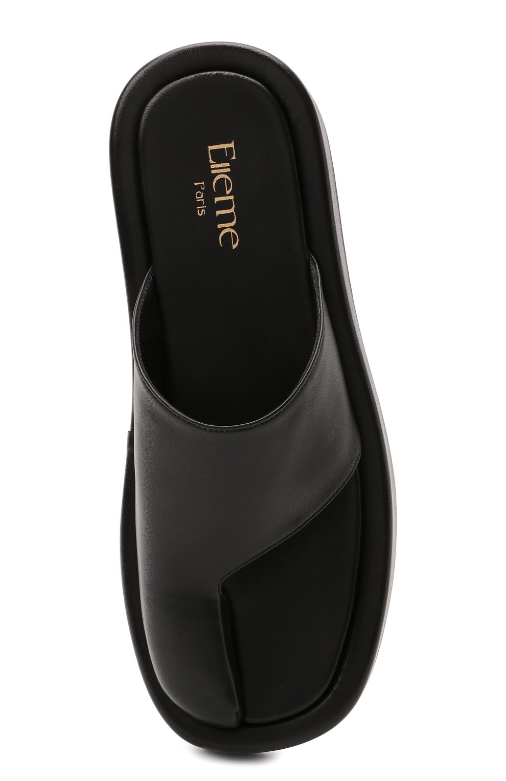 Кожаные шлепанцы cache ELLEME, арт. CACHECACHE PLATF0RM SANDALS/LEATHER, фото 5