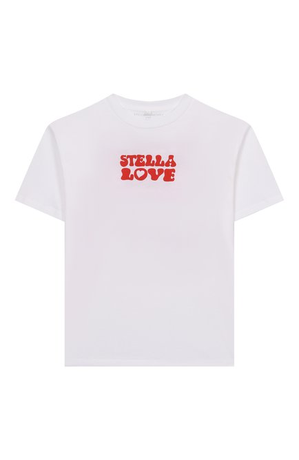 Хлопковая футболка STELLA MCCARTNEY, арт. TX8C11