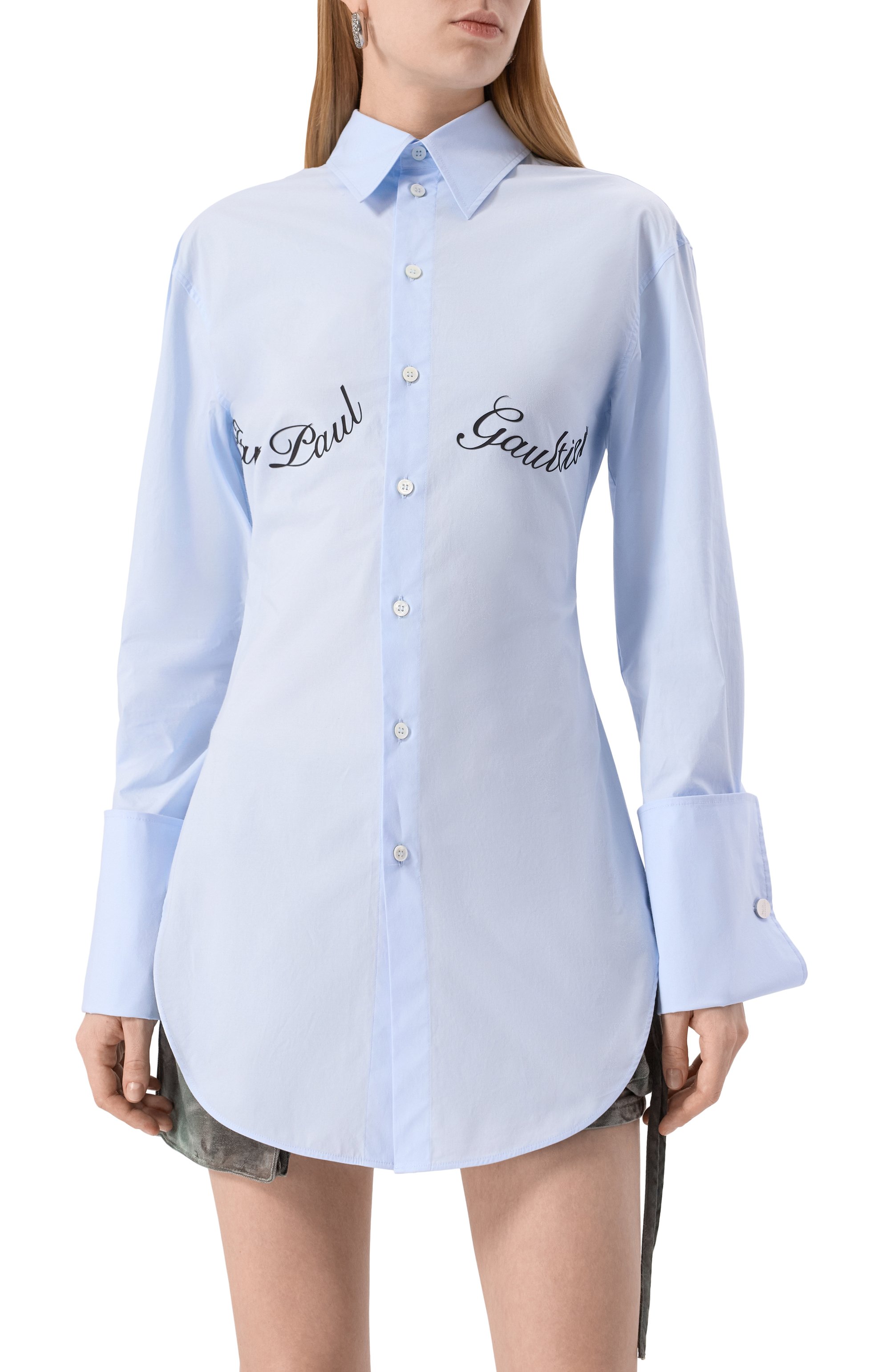 Хлопковая рубашка JEAN PAUL GAULTIER, арт. 25/33-F-CH088I-C071, фото 3