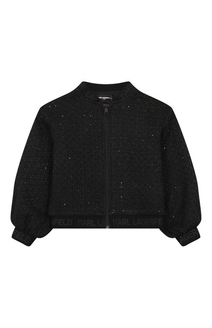 Бомбер KARL LAGERFELD KIDS, арт. Z30605