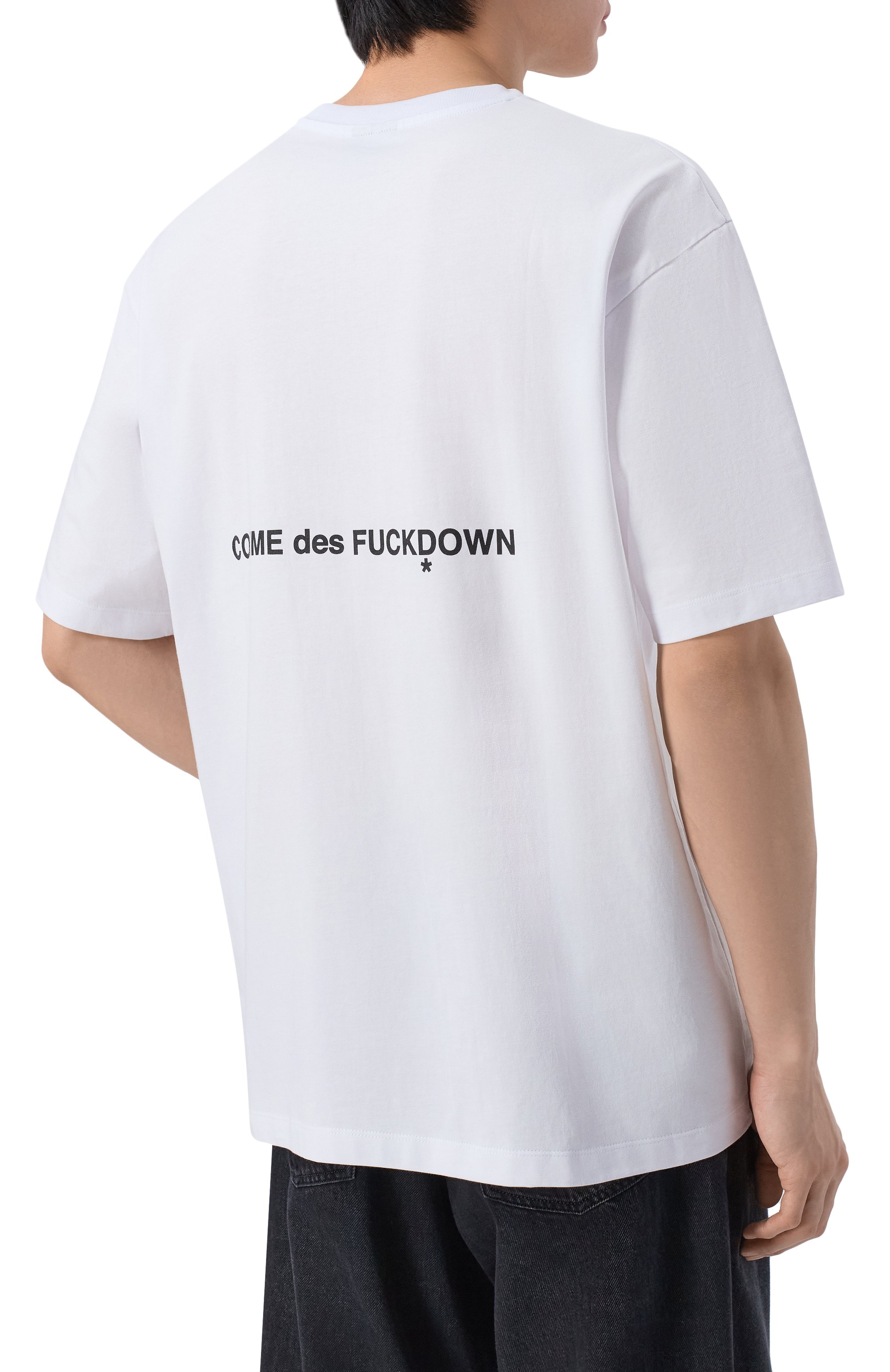 Хлопковая футболка COMME DES FUCKDOWN, арт. CFABM01901, фото 4