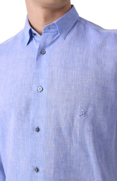 Льняная рубашка ZILLI, арт. LINAS1M080013123U, фото 5