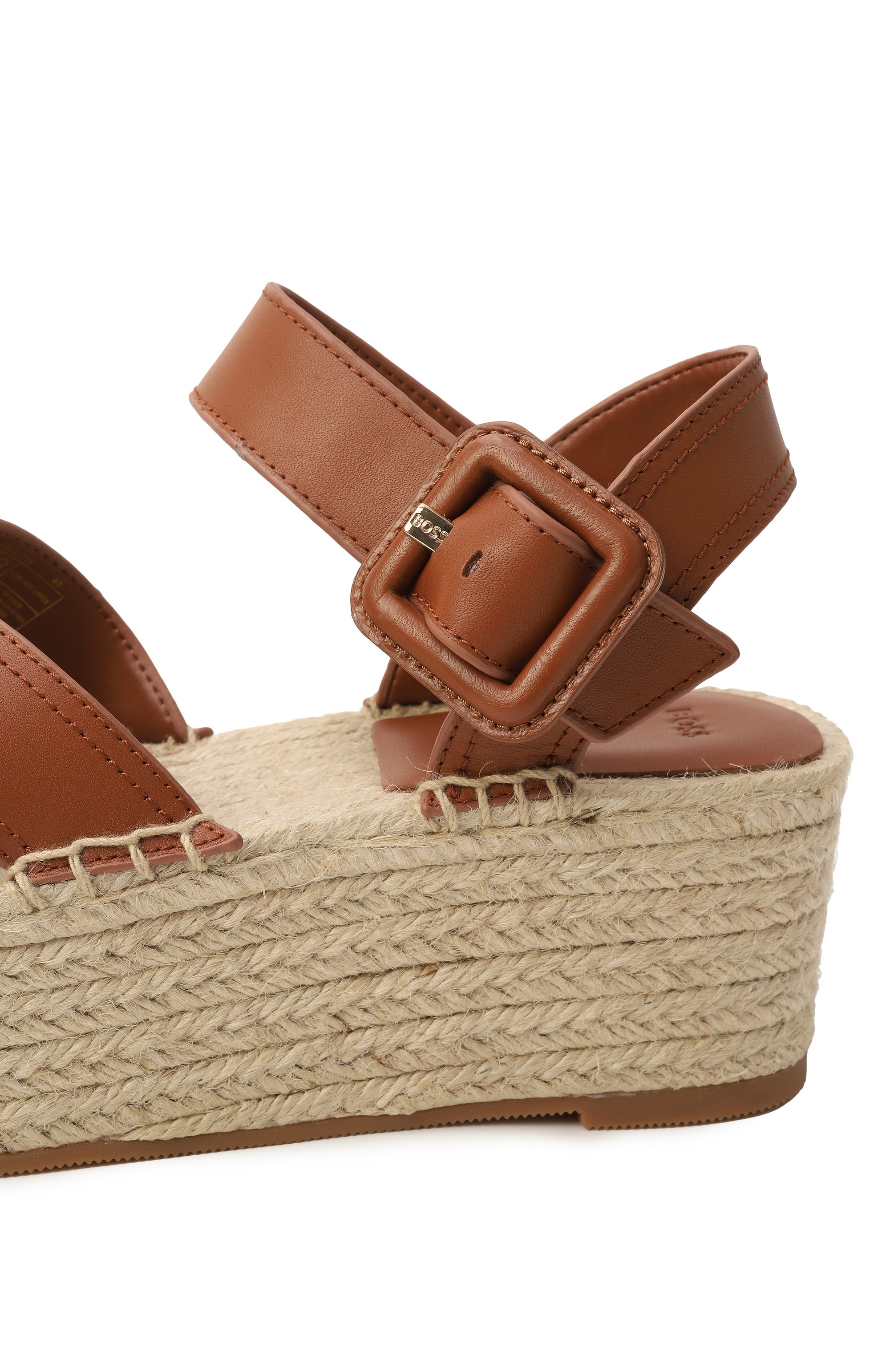 Кожаные босоножки machica BOSS, арт. 50542356, фото 7