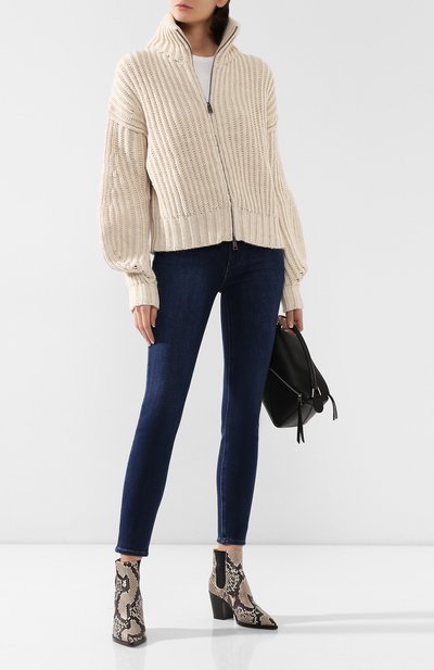 Кардиган ZADIG AND VOLTAIRE белого цвета по цене 23200 руб., арт. WHMF2408F, фото 2 Кардиган ZADIG AND VOLTAIRE, арт. WHMF2408F, фото 2
