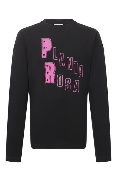 Женская хлопковый лонгслив PLANTA ROSA, арт. PR/L01.1/STAR-PIN/220VEVLET