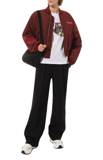 Хлопковая футболка DSQUARED2, арт. S80GC0049/S23009, фото 2