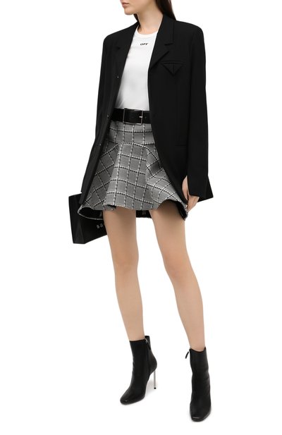 Кожаные ботильоны OFF-WHITE, арт. 0WID003F20LEA0011000, фото 2