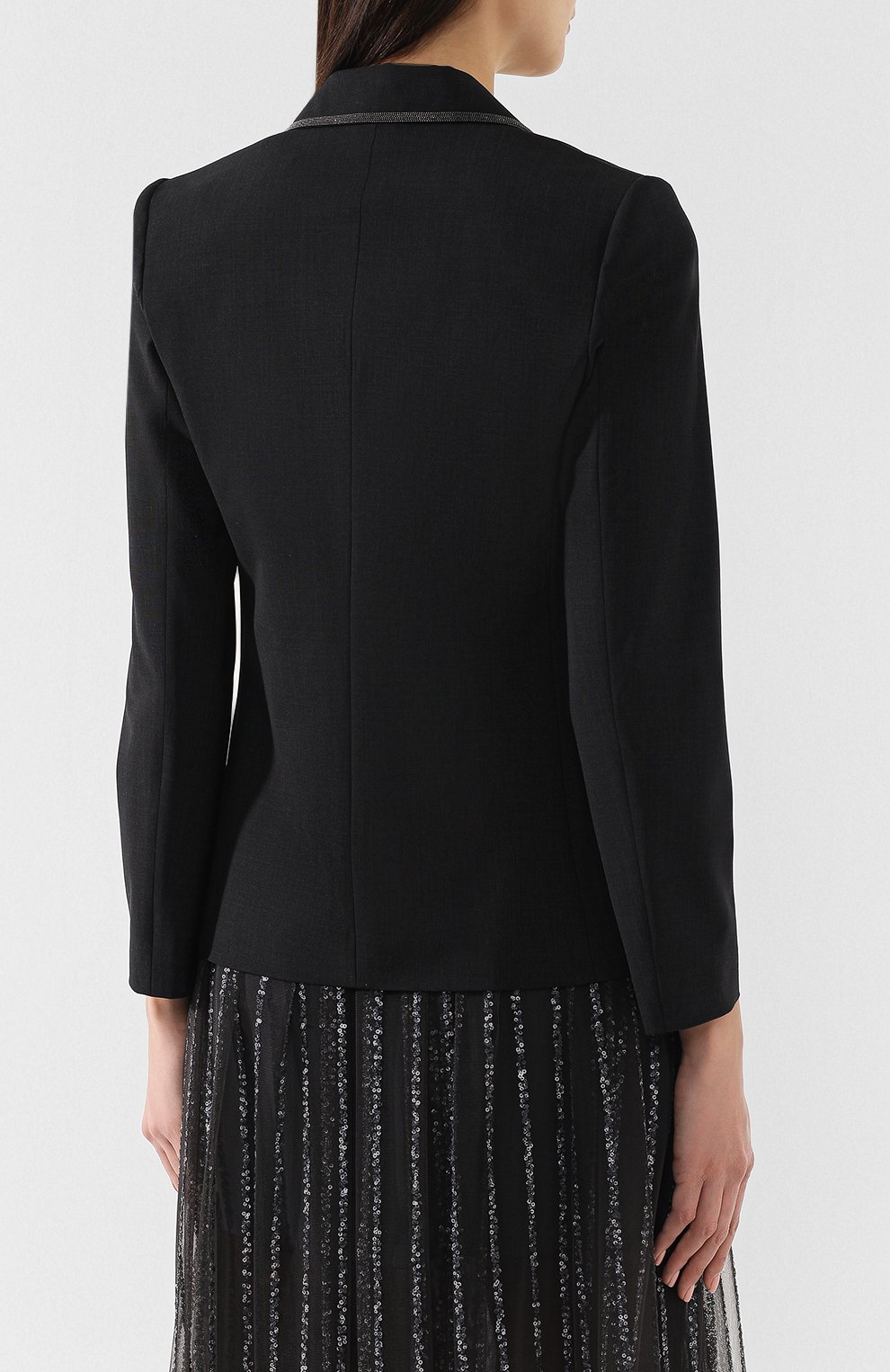 Шерстяной жакет BRUNELLO CUCINELLI, арт. M0W078001, фото 4