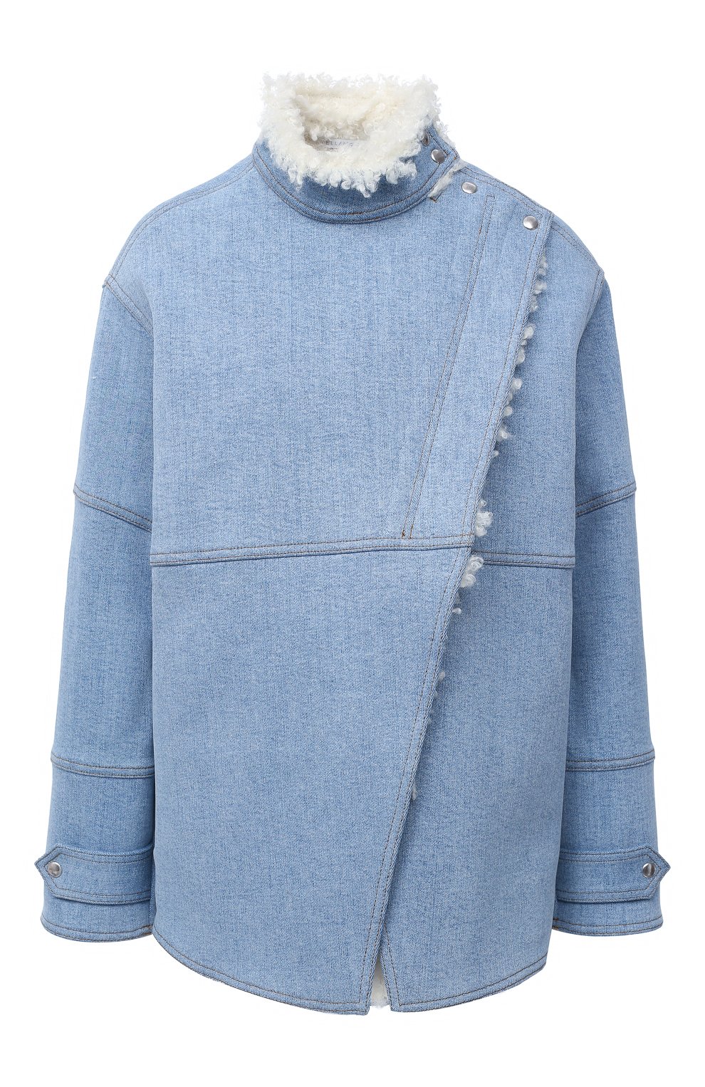 Джинсовая куртка STELLA MCCARTNEY синего цвета по цене 122000 руб., арт. 602141/S0H18, фото 1 Джинсовая куртка STELLA MCCARTNEY, арт. 602141/S0H18, фото 1
