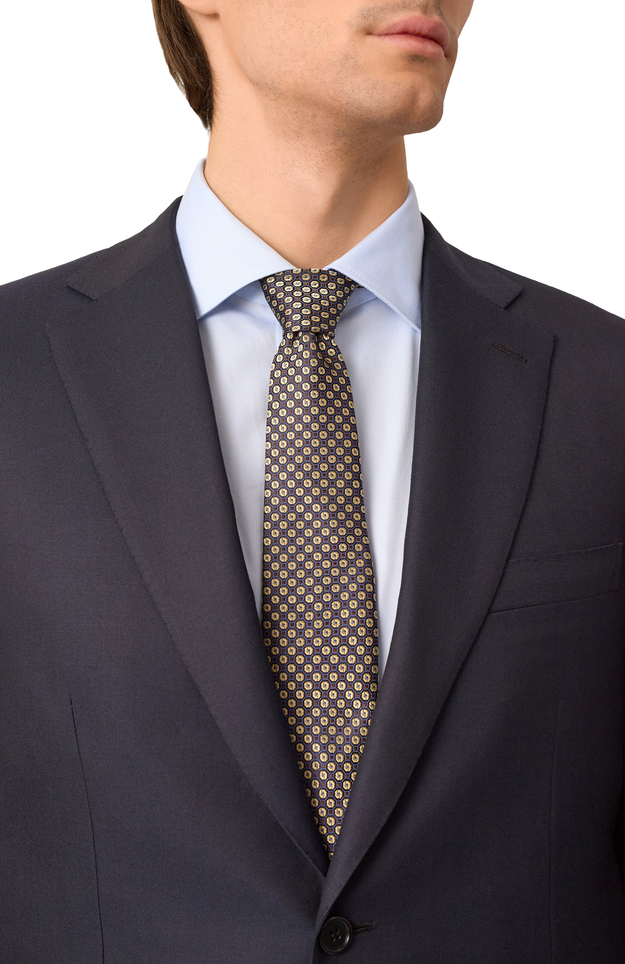 Шелковый галстук CANALI, арт. 18/HJ04192, фото 2