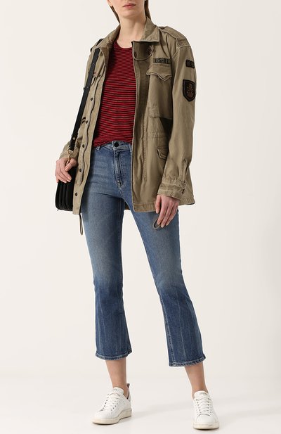 Лонгслив из смеси хлопка и льна ISABEL MARANT ETOILE, арт. TS0404-00M006E/KAAR0N, фото 2