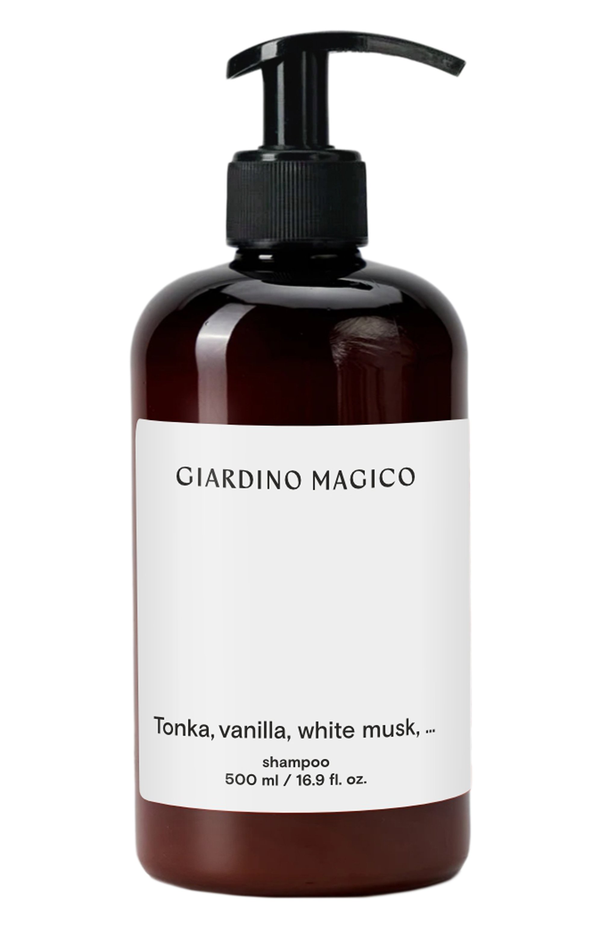 Увлажняющий шампунь для нормальных волос tonka, vanilla, white musk... (500ml) GIARDINO MAGICO, арт. 4660222283153, фото 1