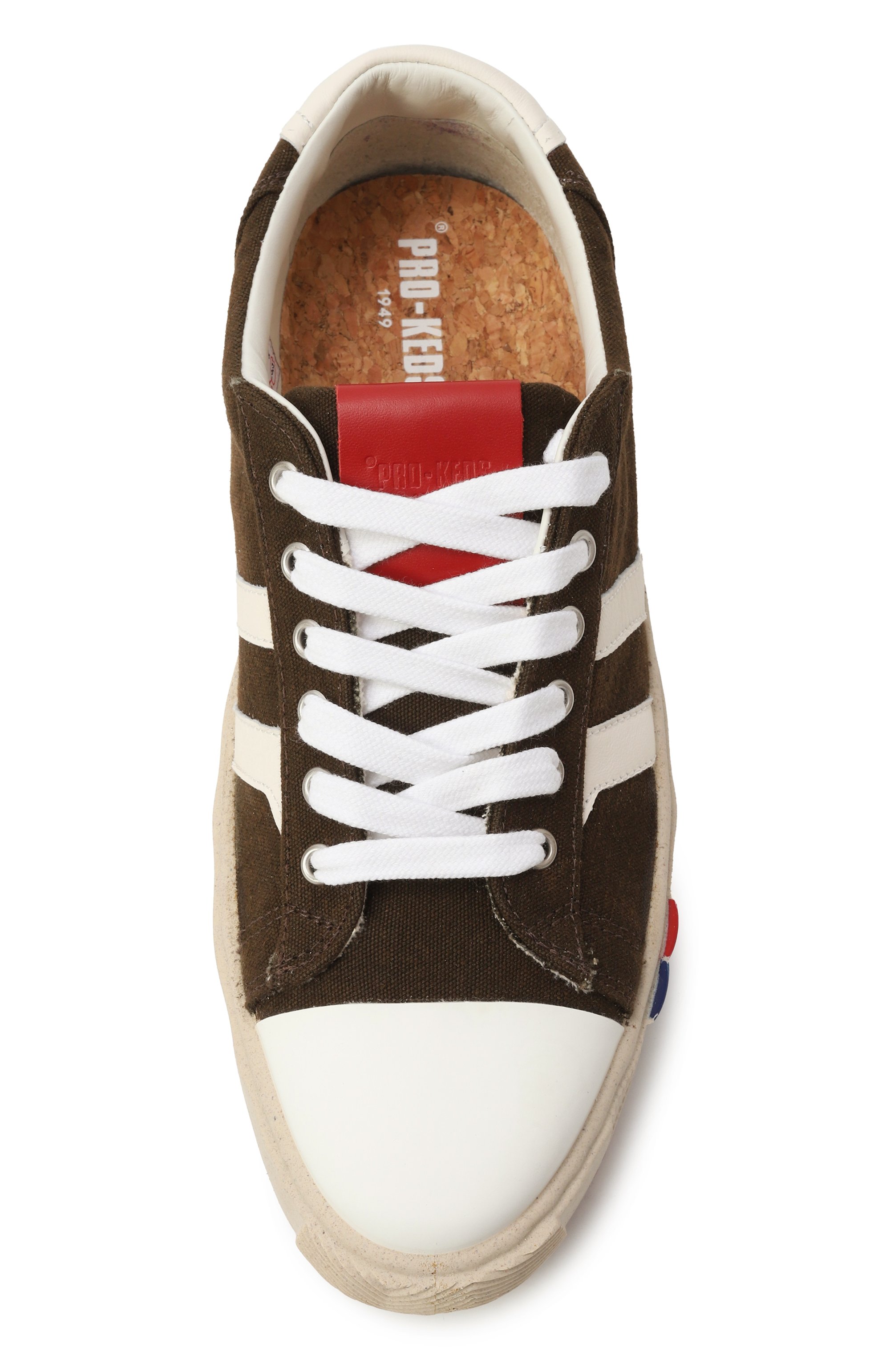 Комбинированные кеды royal ii orbit lo PRO-KEDS 1949, арт. R0YAL II 0RBIT-L0W/ST0NE WASHED CANVAS, фото 6