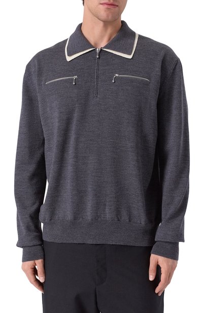 Шерстяное поло JIL SANDER, арт. J22GL0119-J14782, фото 3