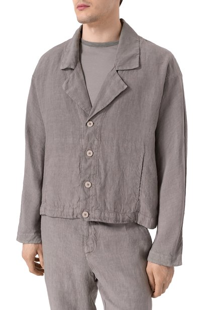 Льняной пиджак TRANSIT, арт. CFUTRZD137, фото 4