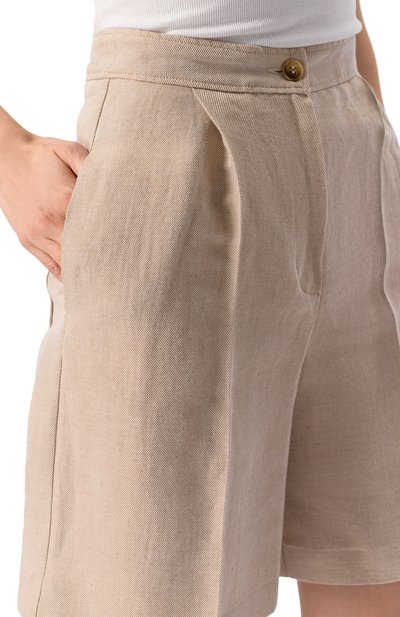 Шорты изо льна и хлопка BEATRICE .B, арт. 25FE1065CLI0, фото 5