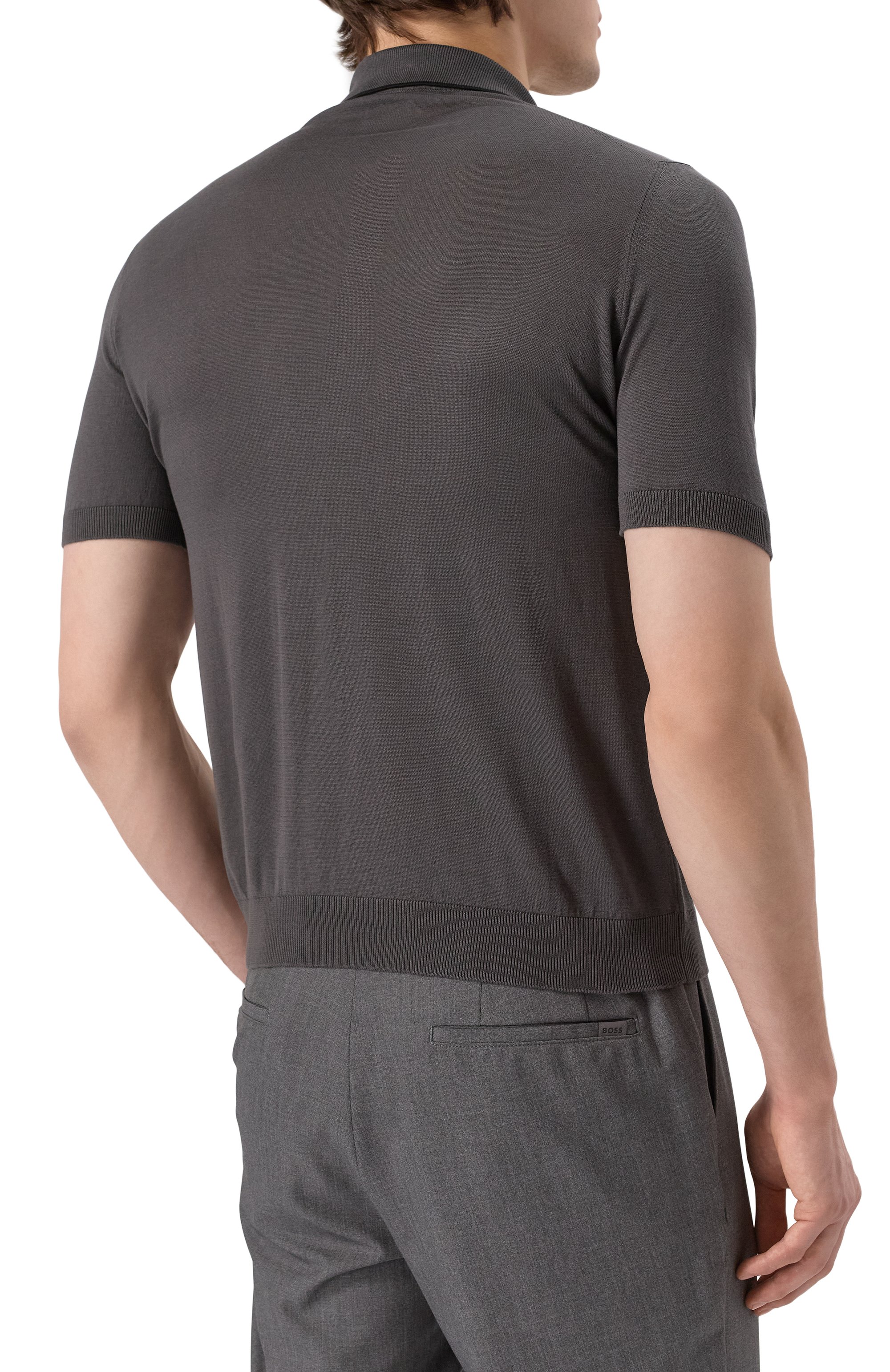 Шелковое поло GRAN SASSO, арт. 43166/23506, фото 4