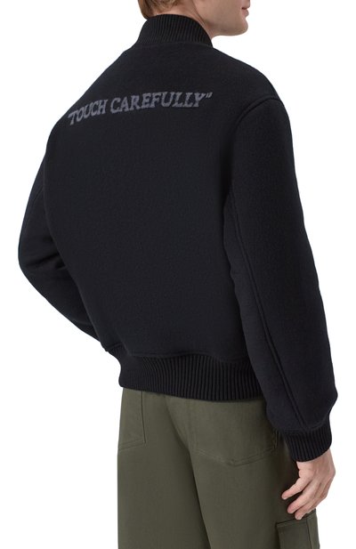 Кашемировый бомбер OFF-WHITE, арт. 0MEH05JF25FAB001, фото 4