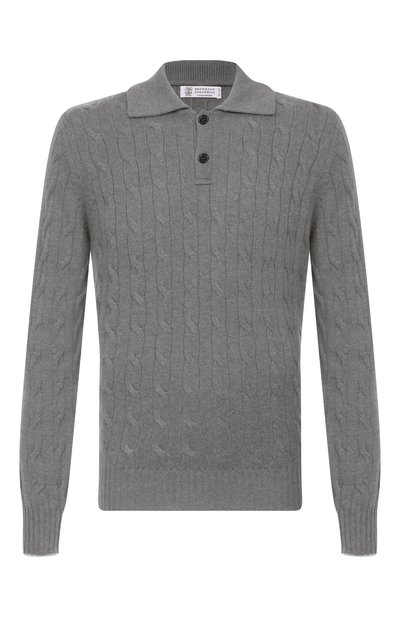 Мужская кашемировое поло BRUNELLO CUCINELLI, арт. M22707205