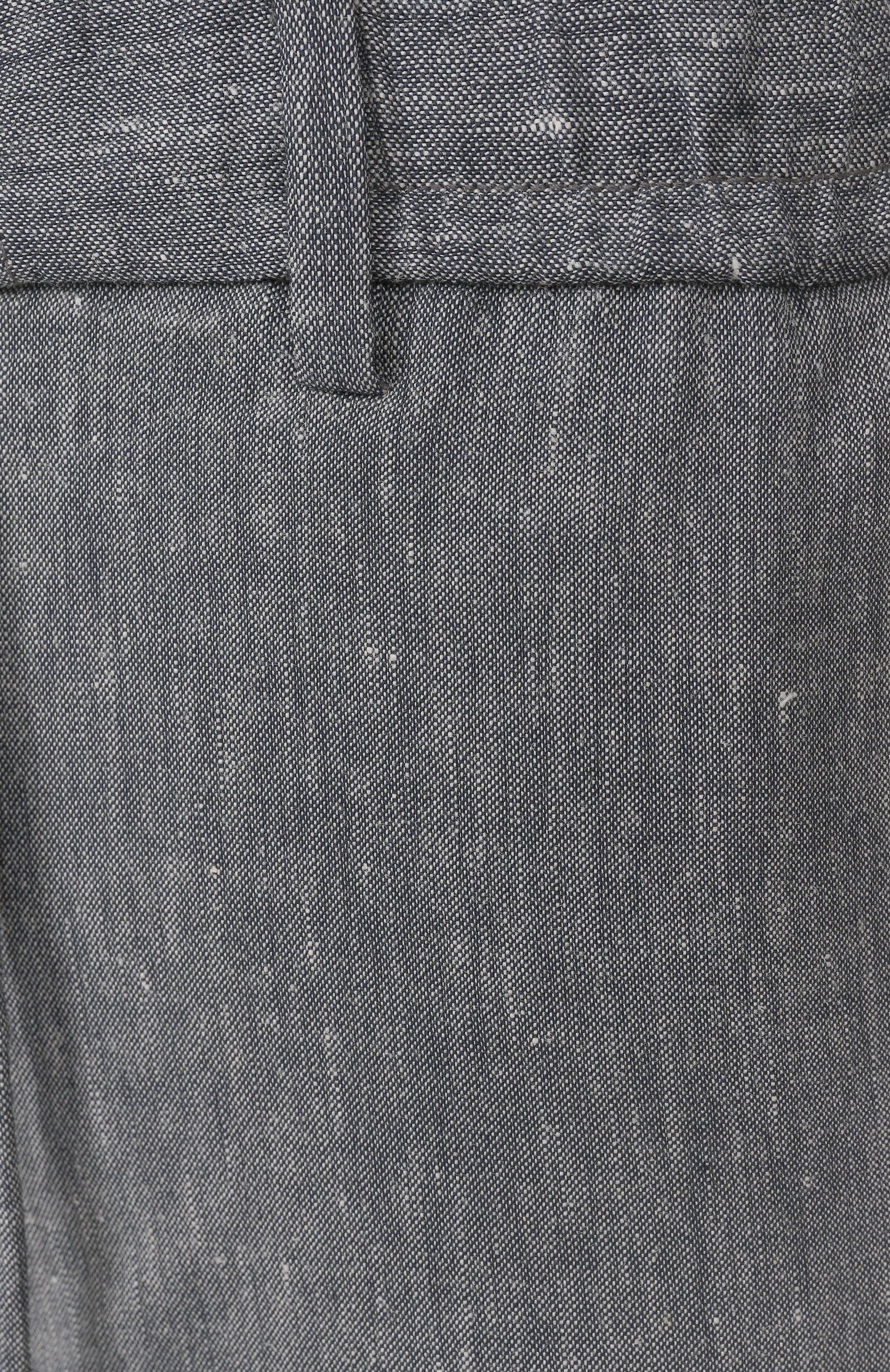 Брюки изо льна и вискозы BOSS, арт. 50540480, фото 6