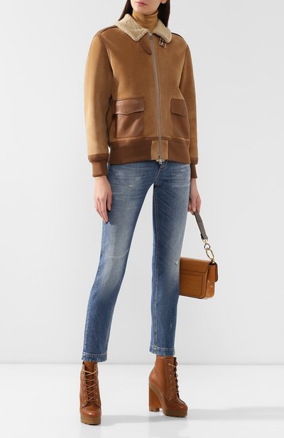 Укороченная дубленка RALPH LAUREN, арт. 290760634, фото 2