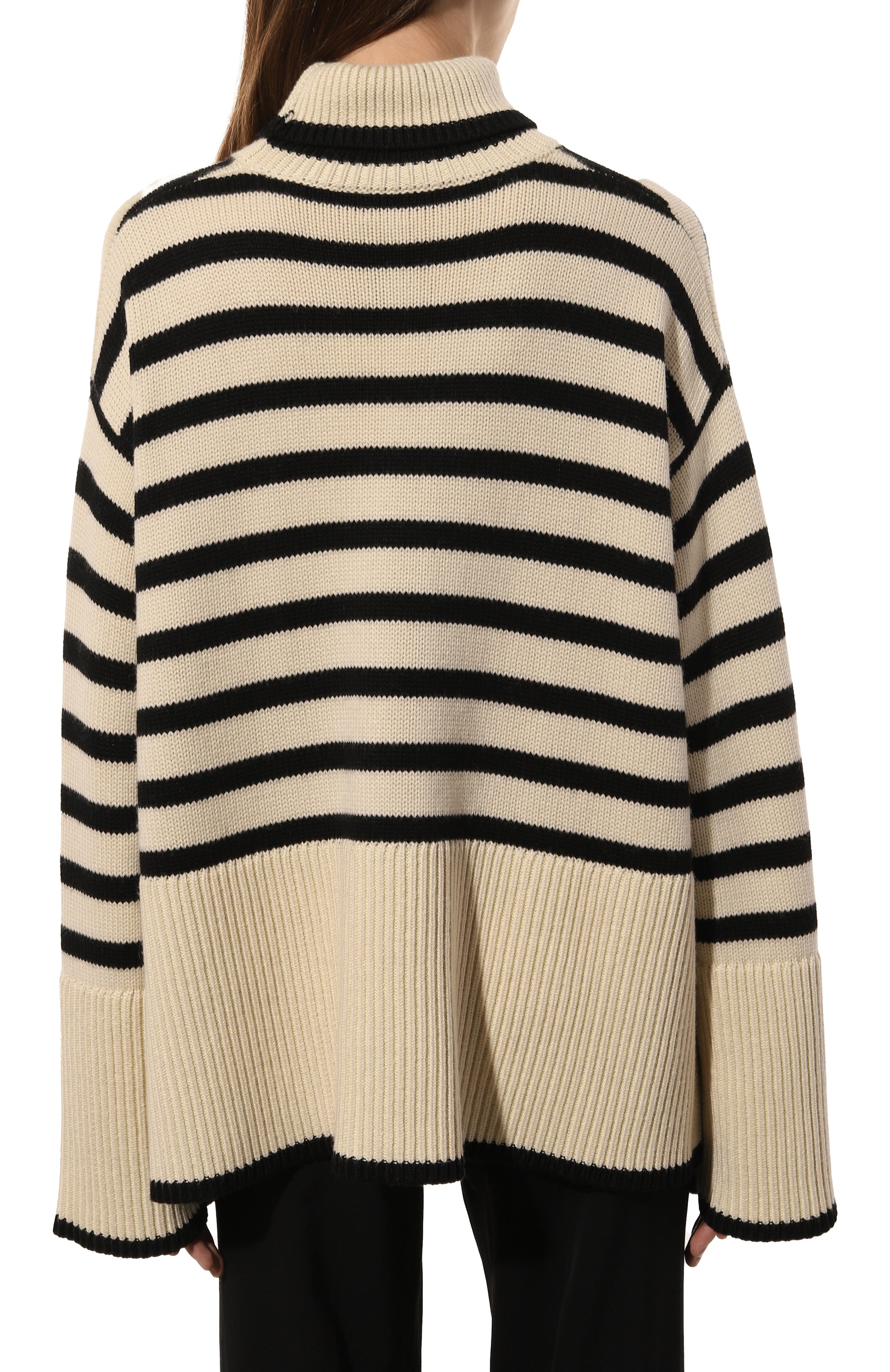 Свитер из шерсти и хлопка TOTEME, арт. 212-562-758, фото 4