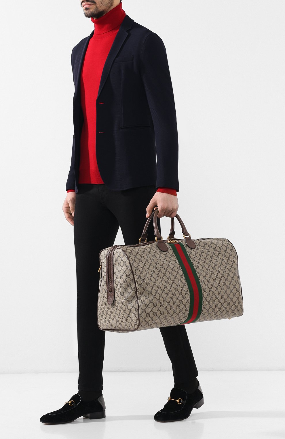 Текстильная дорожная сумка ophidia GUCCI, арт. 547959/9C2ST, фото 2