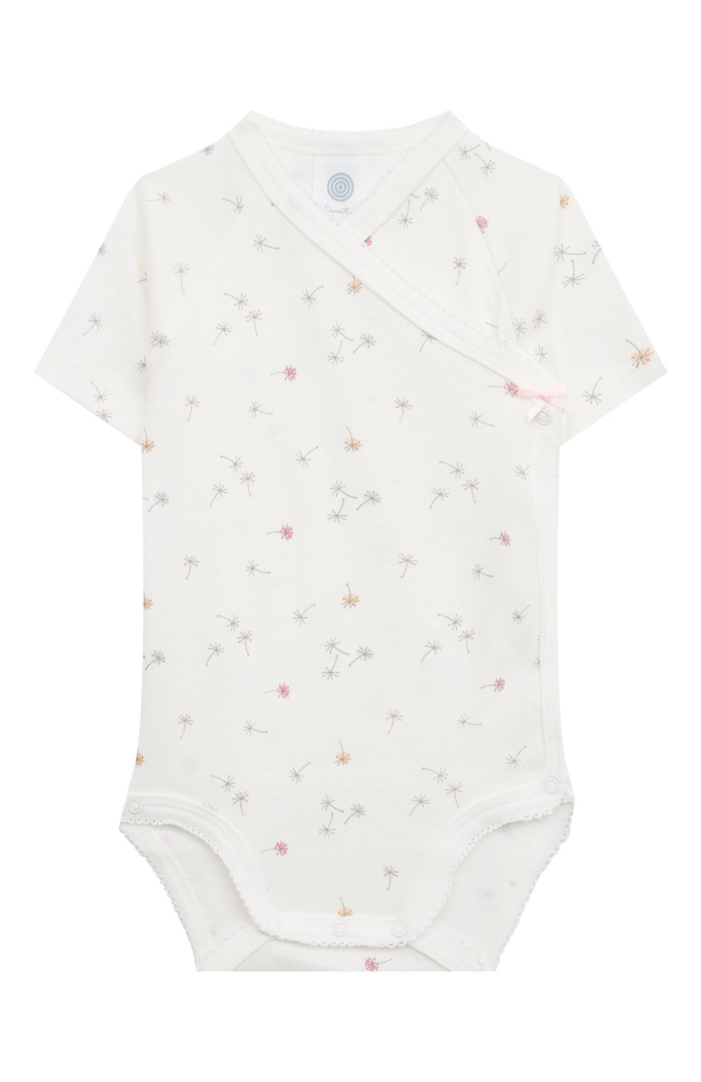 Хлопковое боди SANETTA, арт. 323303, фото 1