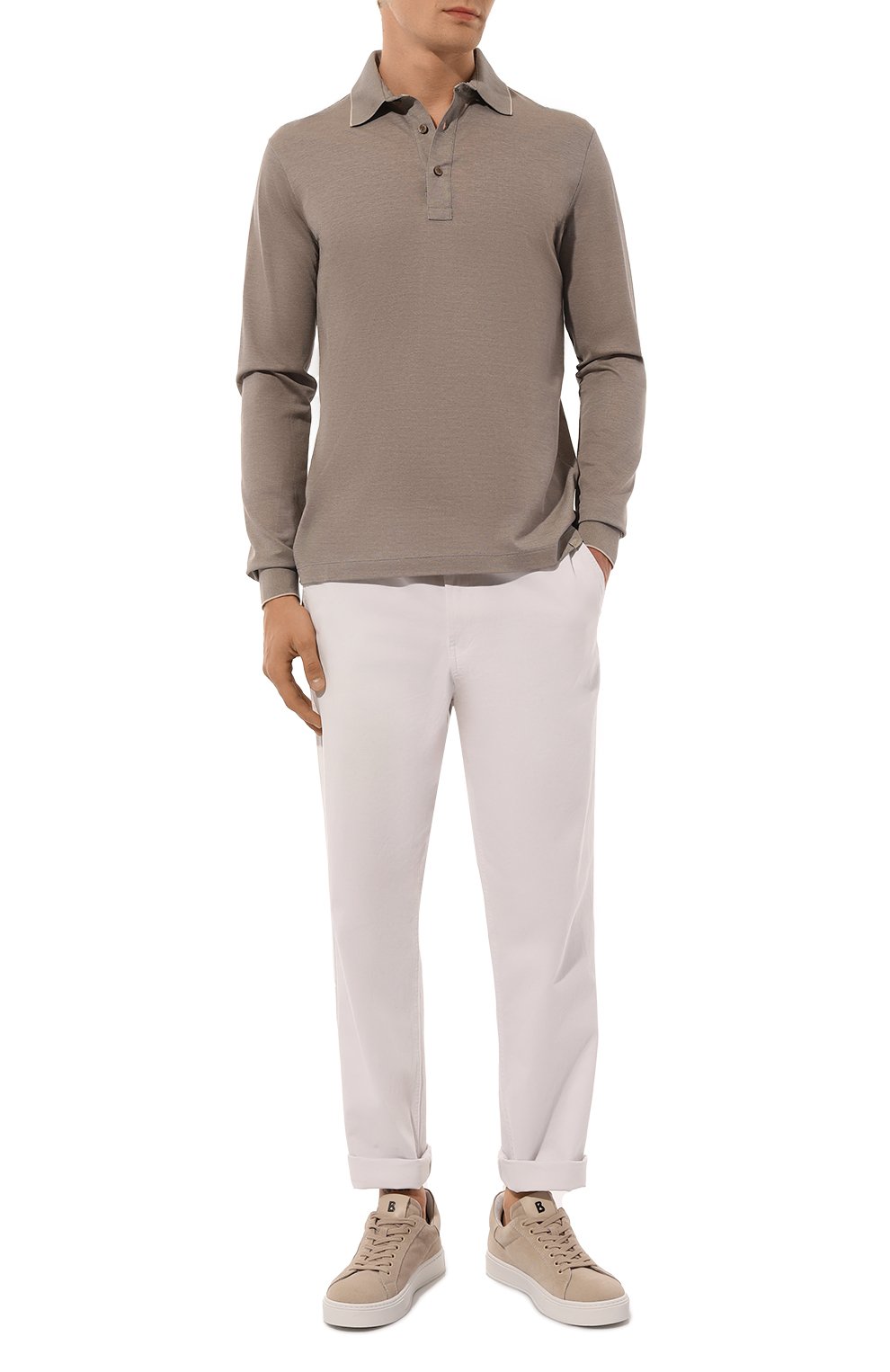 Хлопковое поло PAUL&SHARK, арт. 14311702, фото 2