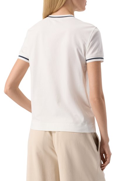 Хлопков�ая футболка BRUNELLO CUCINELLI, арт. M0T81VD110, фото 4