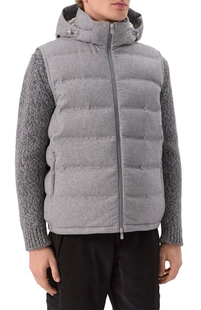 Пуховый жилет BRUNELLO CUCINELLI, арт. MQ4631608, фото 3