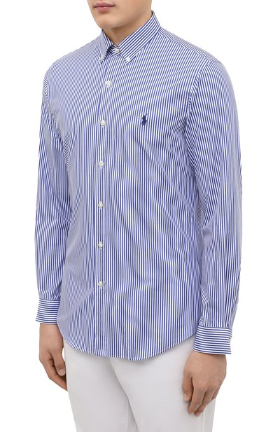 Хлопковая рубашка POLO RALPH LAUREN, арт. 710832480, фото 3